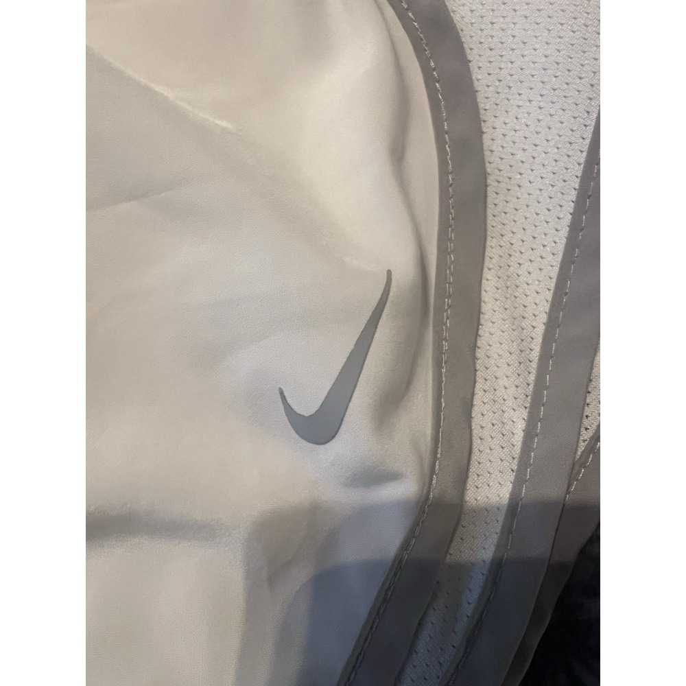 Nike Dri-Fit Women's Running Shorts White Large - Picture 2 of 2
